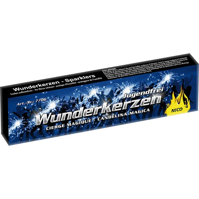 das-kost-mland-wunderkerzen-18-cm-40er-set-40-sek-brennd image 1