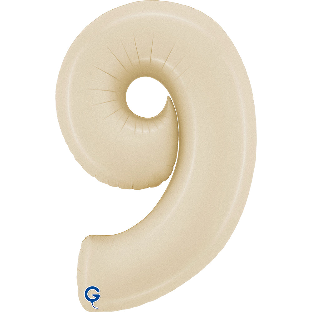 das-kost-mland-dekorationen-riesenzahl-folienballon-9-satin-cream-66cm image 3