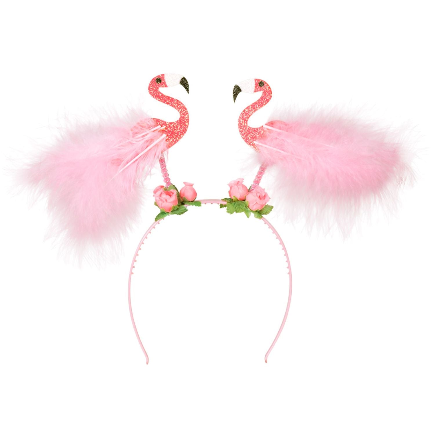 das-kost-mland-diadem-flamingos-haarreif-rosa-erwachsene image 2