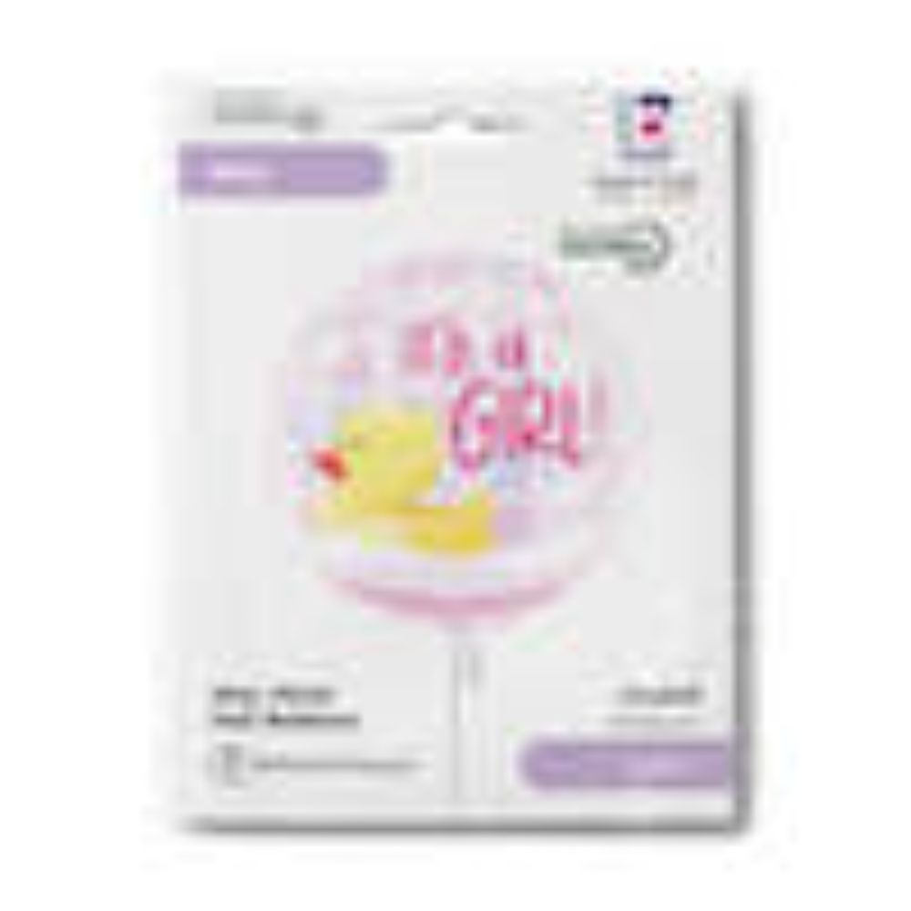 das-kost-mland-folienballon-ente-it-s-a-girl-46cm image 2