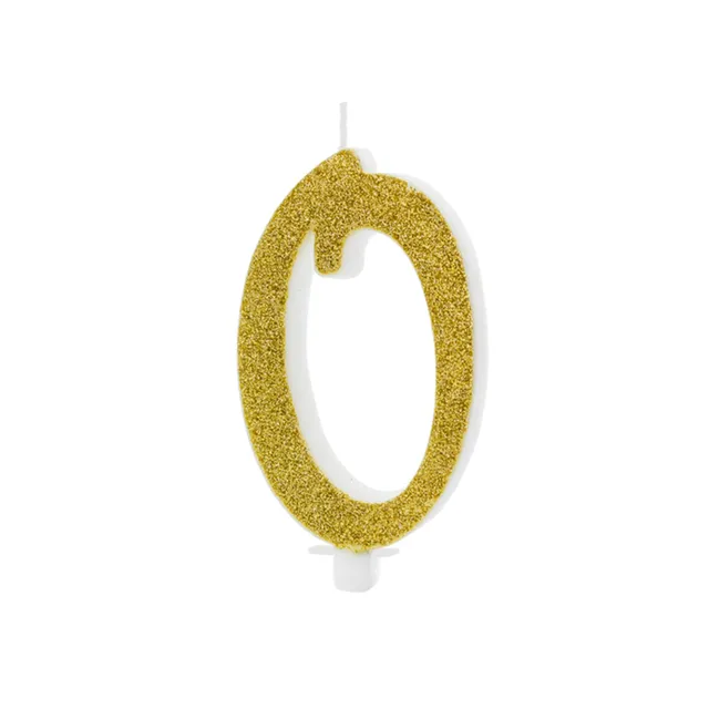 das-kost-mland-dekorationen-geburtstagskerze-glitter-gold-zahl-0-10-cm image 1