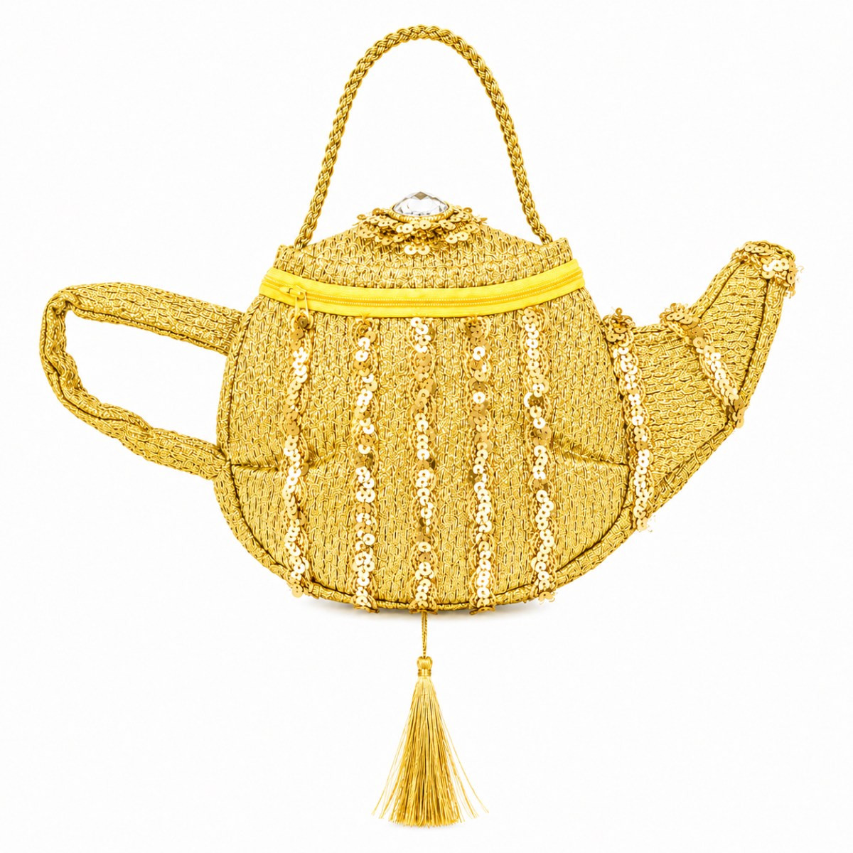 das-kost-mland-handtasche-wunderlampe-kost-m-tasche-gold-pailletten image 6