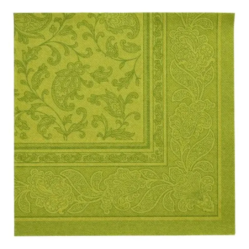 das-kost-mland-dekorationen-ornaments-servietten-olivgr-n-20stk image 1