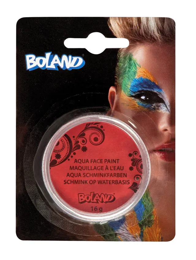 das-kost-mland-theaterschminke-aqua-make-up-rot-16g image 1