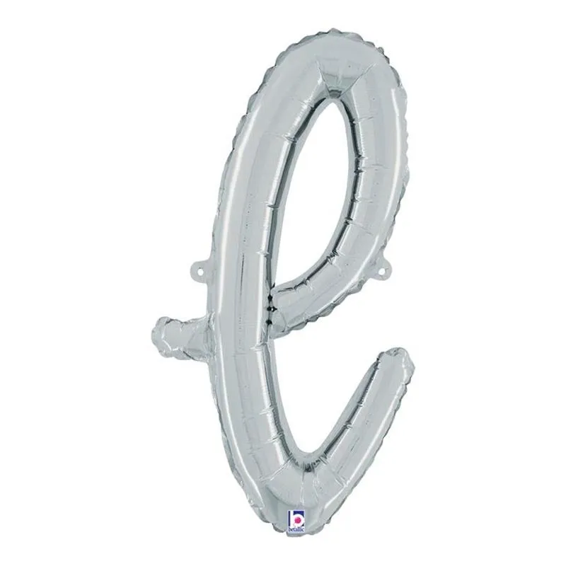 das-kost-mland-skript-folienballon-buchstabe-l-silber-61cm image 1