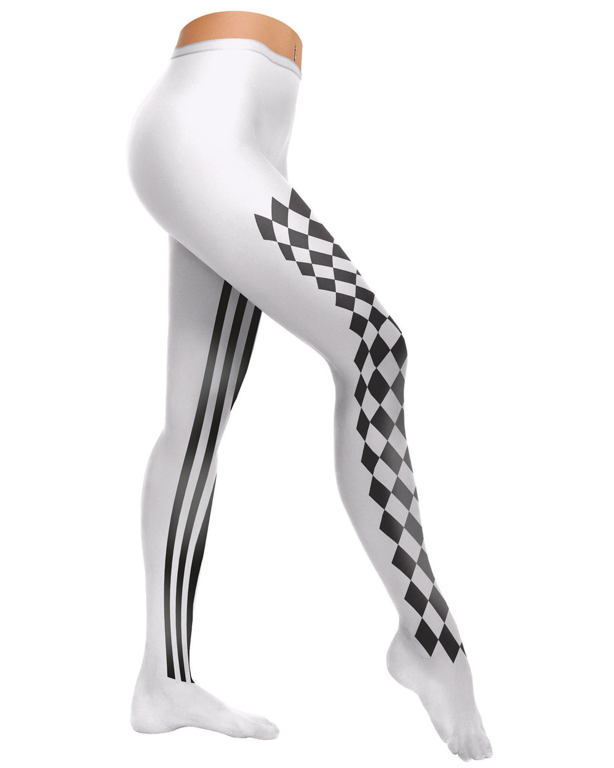 das-kost-mland-strumpfhose-harlekin-damen-pierrot-kost-m image 1