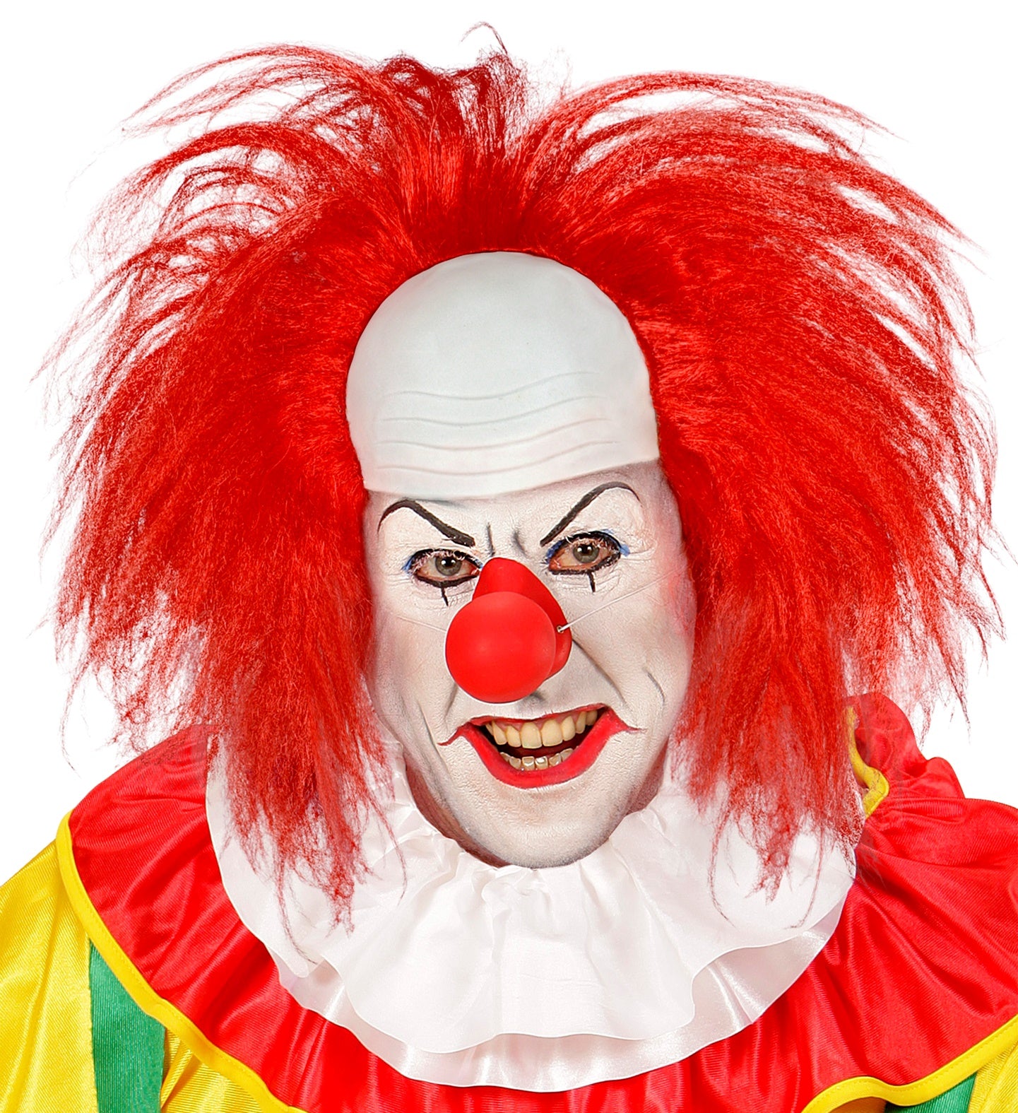 das-kost-mland-clownglatze-per-cke-rot-einheitsgr-e image 1