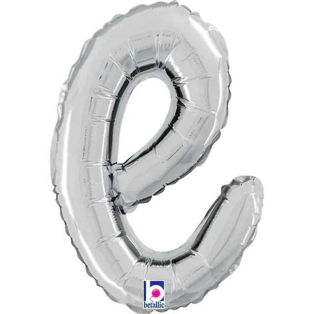 das-kost-mland-dekorationen-folienballon-buchstabe-e-silber-36cm image 1