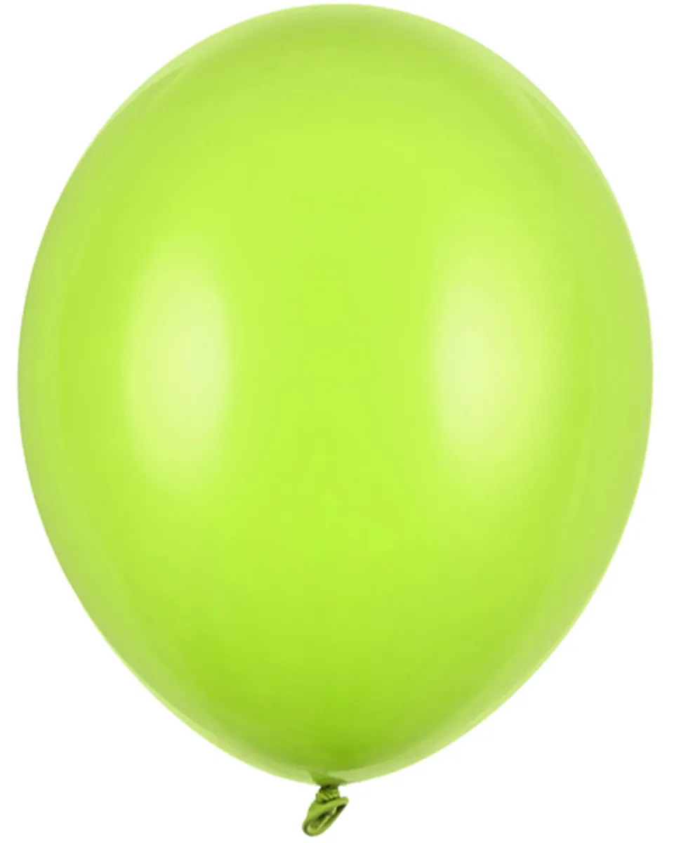 das-kost-mland-uni-pastell-luftballon-limettengr-n-50stk-30cm image 1