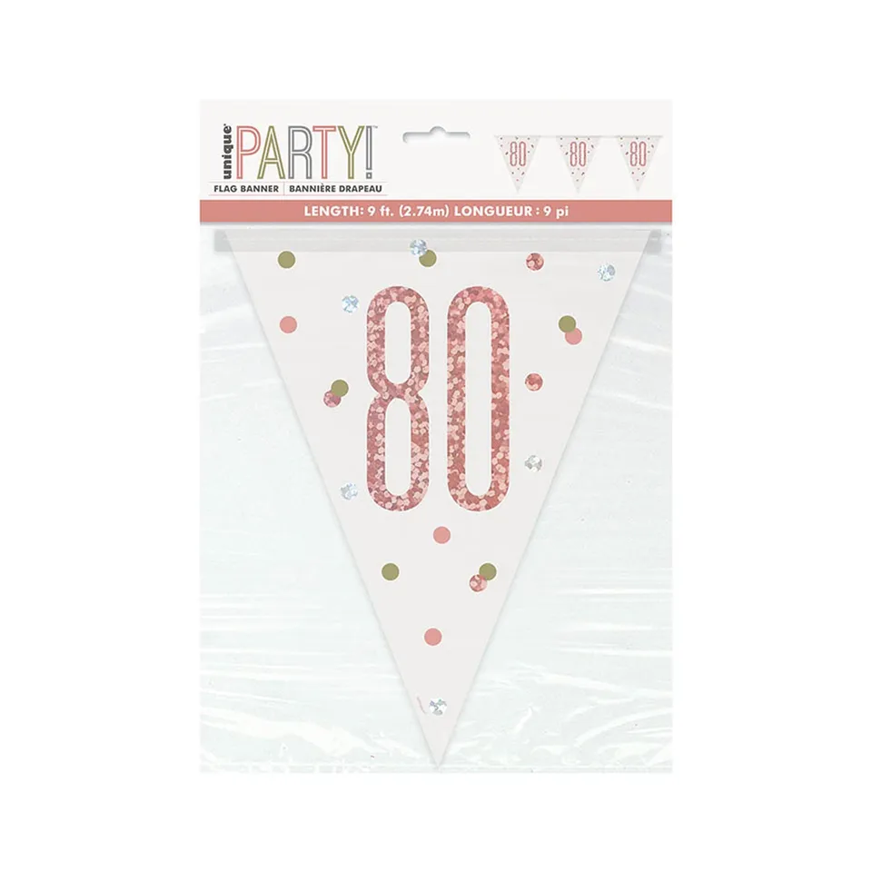 das-kost-mland-wimpelkette-hb-glitz-274-cm-rosegold image 1