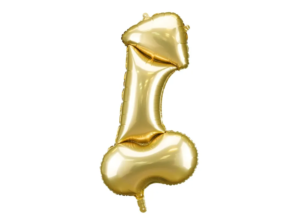 das-kost-mland-shape-folienballon-penis-gold-46-x-88-cm-helium image 1