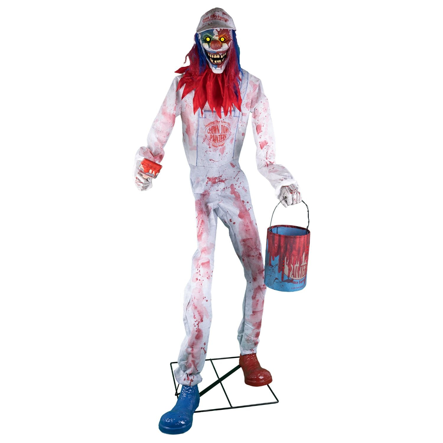 das-kost-mland-dekorationen-arty-b-ser-clown-dekofigur-213-cm image 1