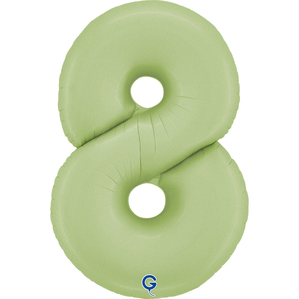 grabo-riesenzahl-folienballon-26-66cm-satin-olive-zahl-8 image 4
