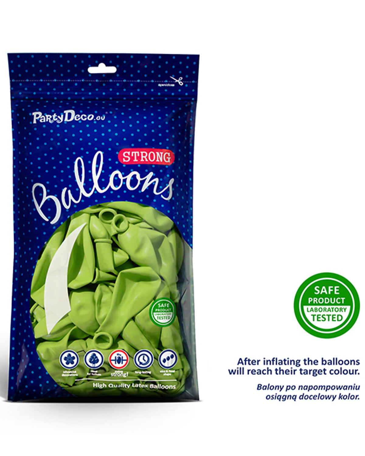 das-kost-mland-uni-pastell-luftballons-limettengr-n-100-st-ck-30-cm image 2