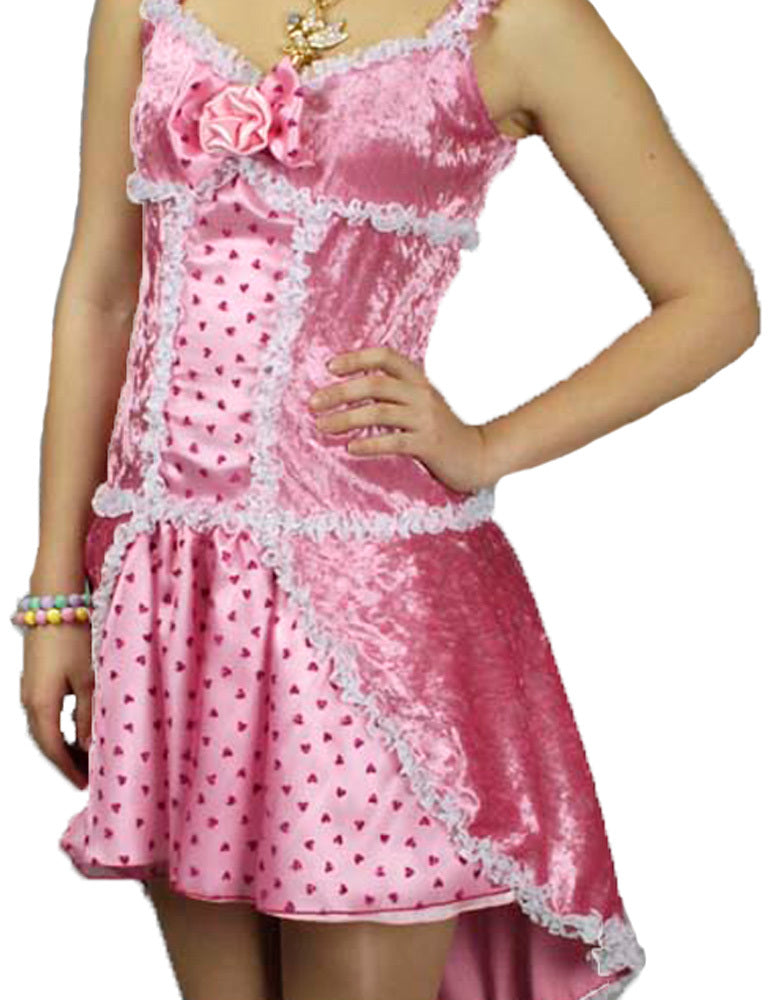 das-kost-mland-damen-candy-girl-kost-m-rosa-prinzessinnen-kleid image 2