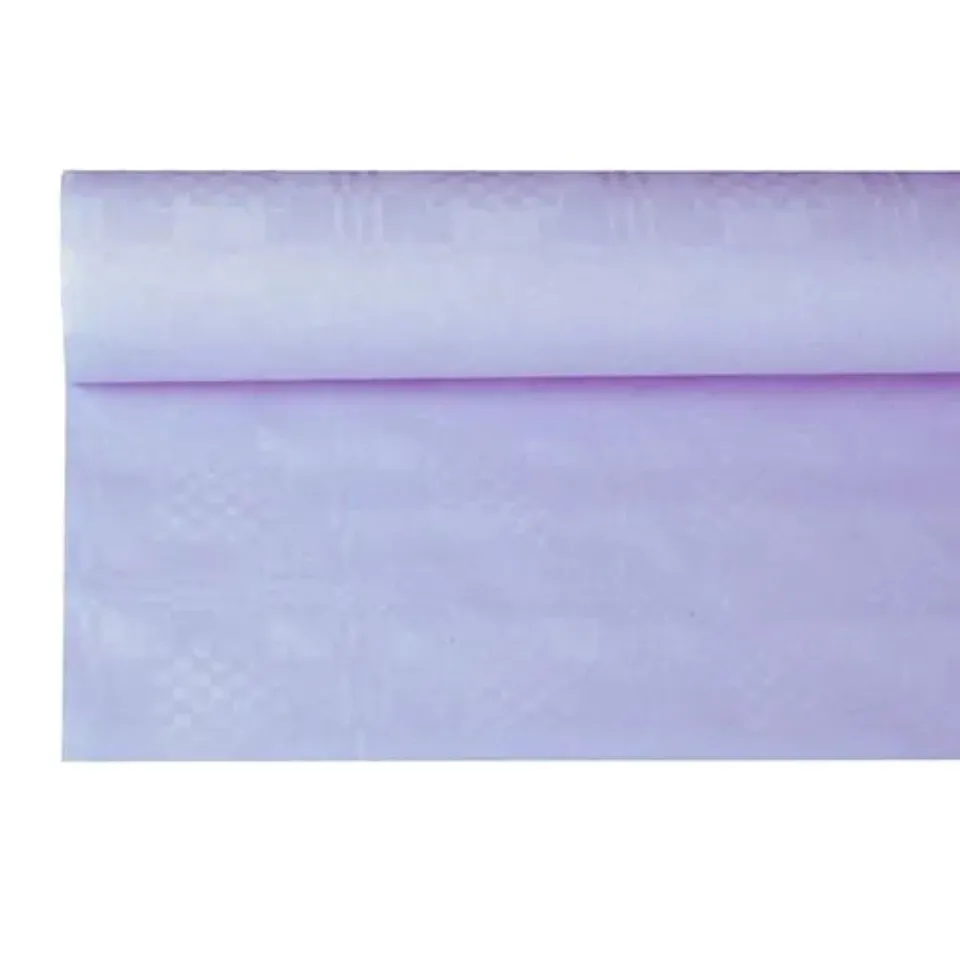 das-kost-mland-dekorationen-tischdecke-papier-damast-8x1-2m-flieder image 1