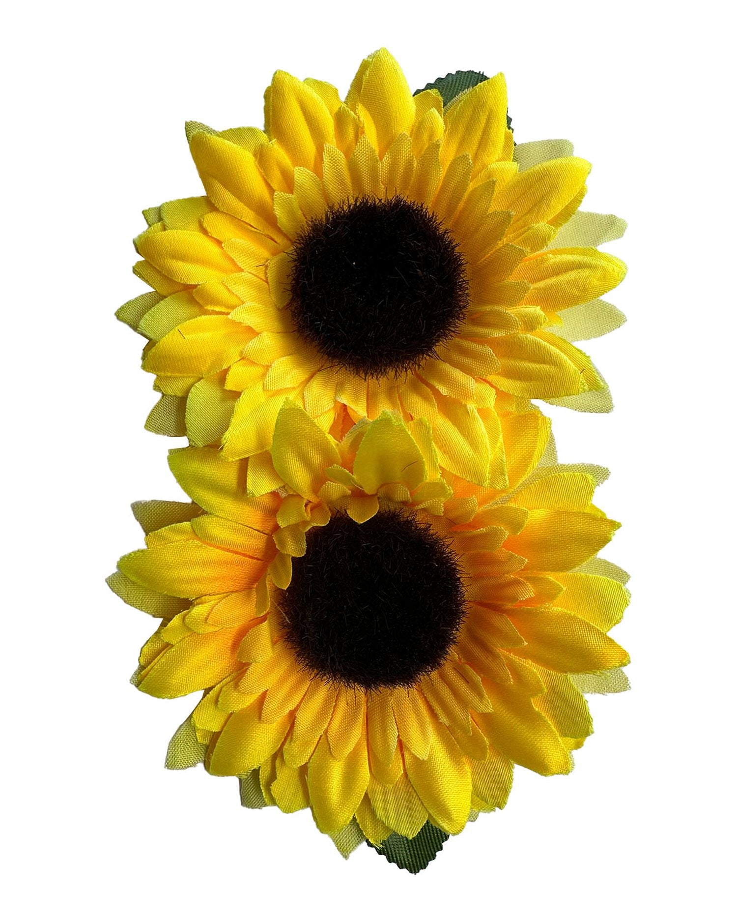 das-kost-mland-accessoires-sonnenblumen-haarspange-gelb-damen image 2