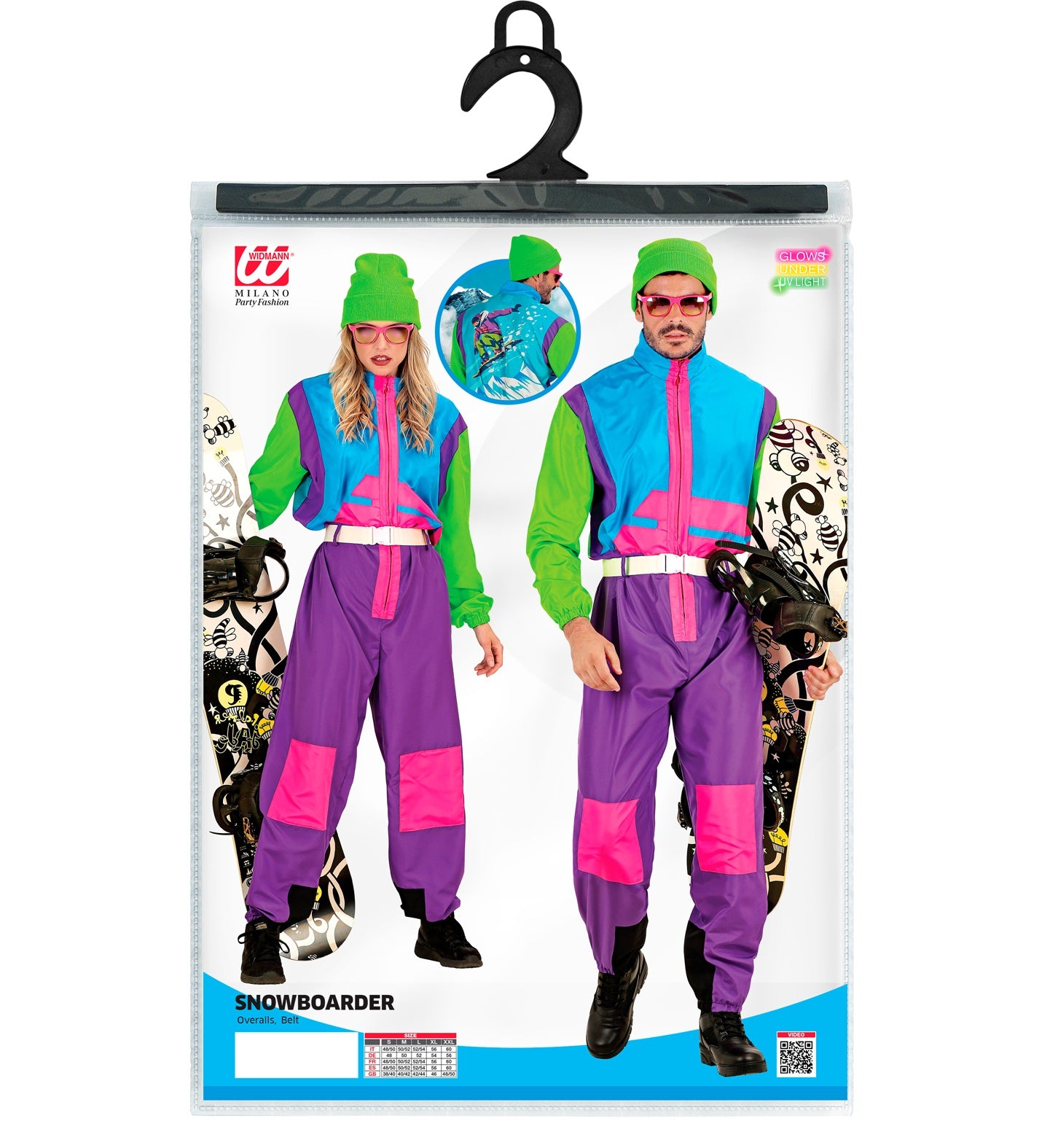 das-kost-mland-herren-snowboarder-kost-m-80er-neon-overall-gr-l image 5