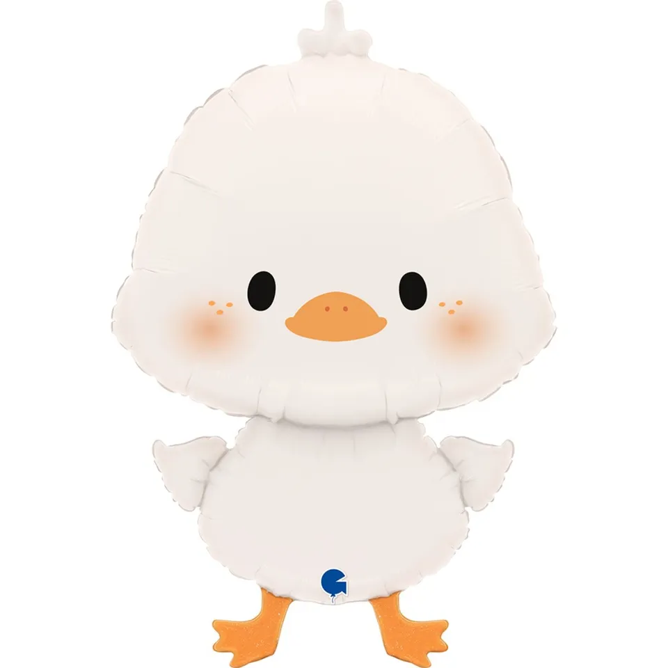 das-kost-mland-ente-shape-folienballon-64-cm-gelb image 1