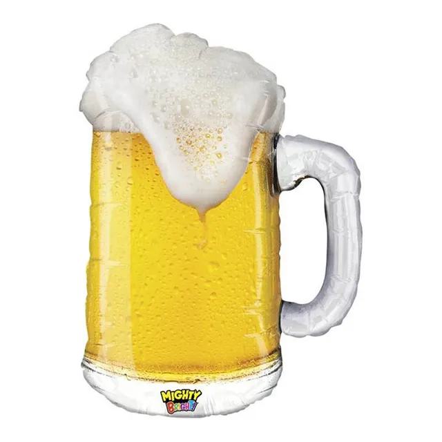 das-kost-mland-folienballon-bierkrug-mighty-beer-74cm image 1