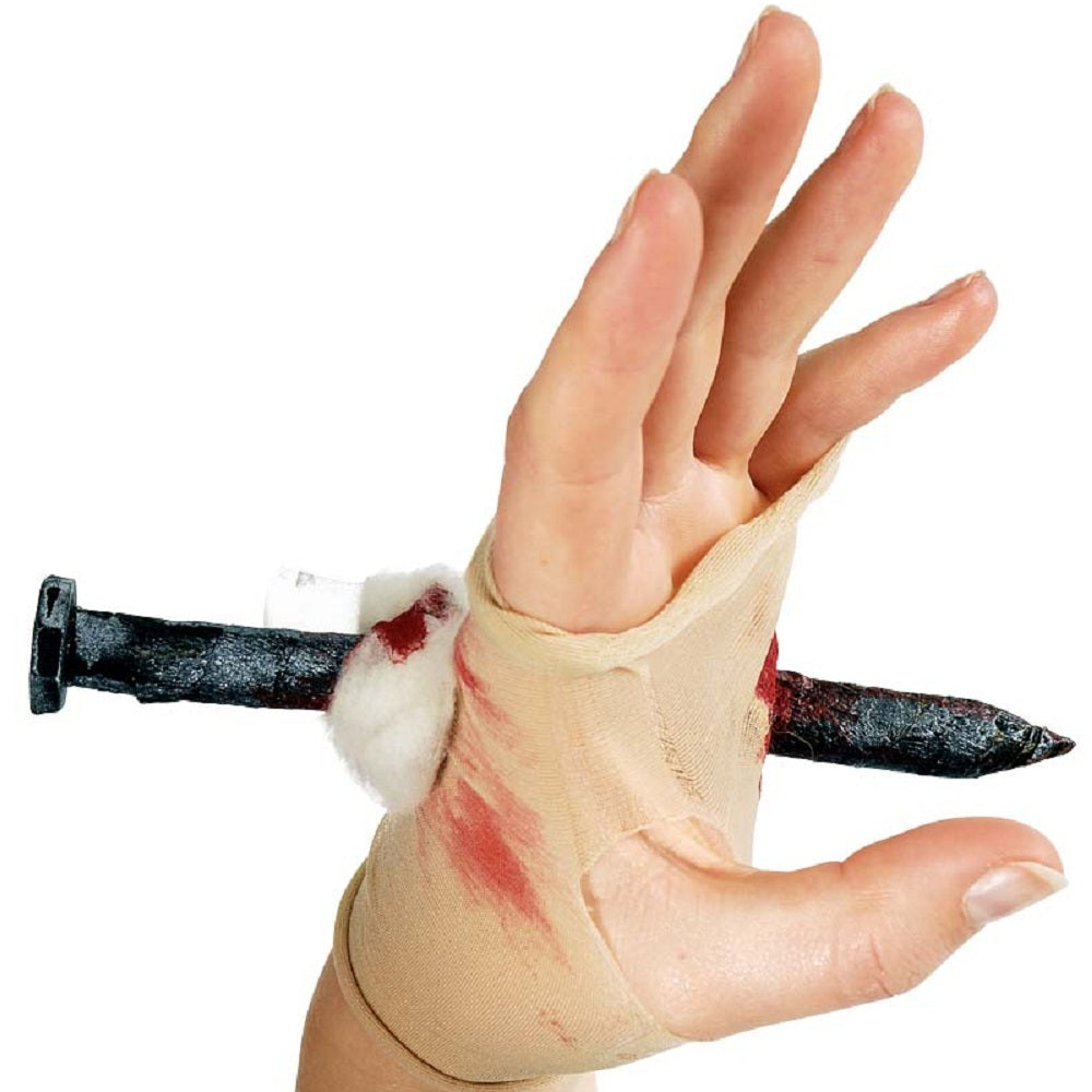 das-kost-mland-accessoires-handstrumpf-mit-blutigem-nagel image 2
