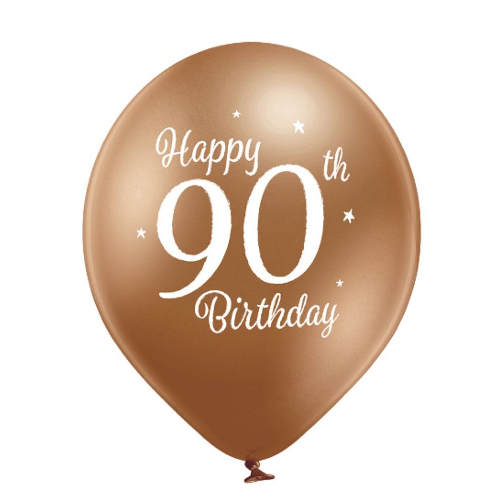das-kost-mland-luftballons-happy-90th-birthday-30cm-6-stk image 3