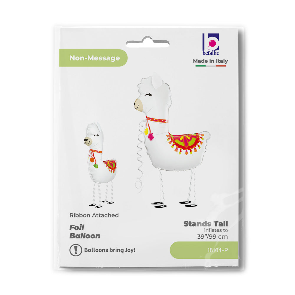 das-kost-mland-airwalker-lama-folienballon-wei-99-cm image 3