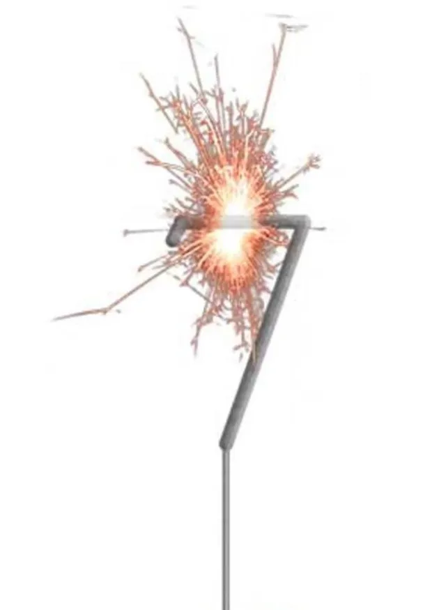 das-kost-mland-wunderkerze-zahl-7-silber-6-cm image 1