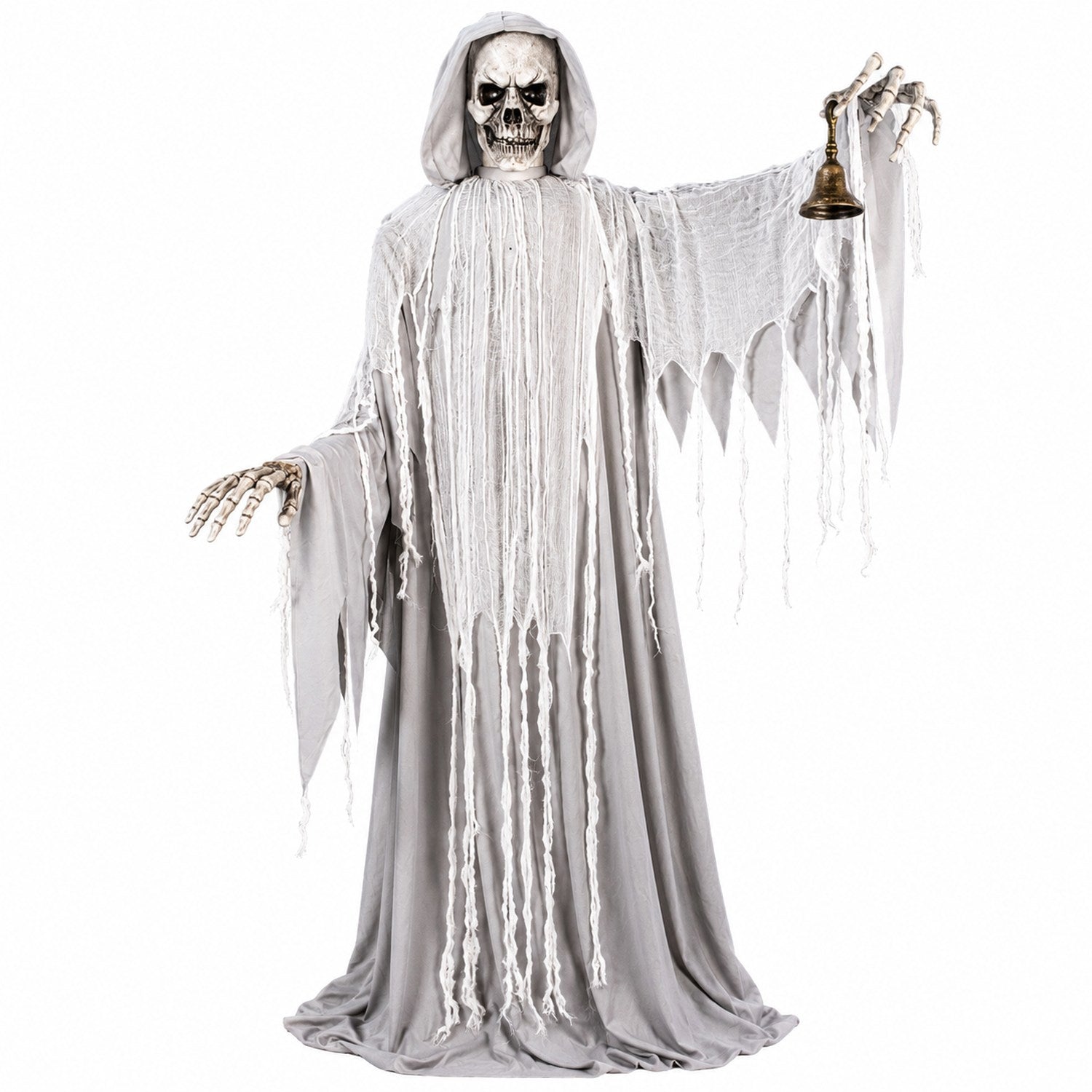 das-kost-mland-deko-halloween-standfigur-geister-skelett-glocke-182cm image 1