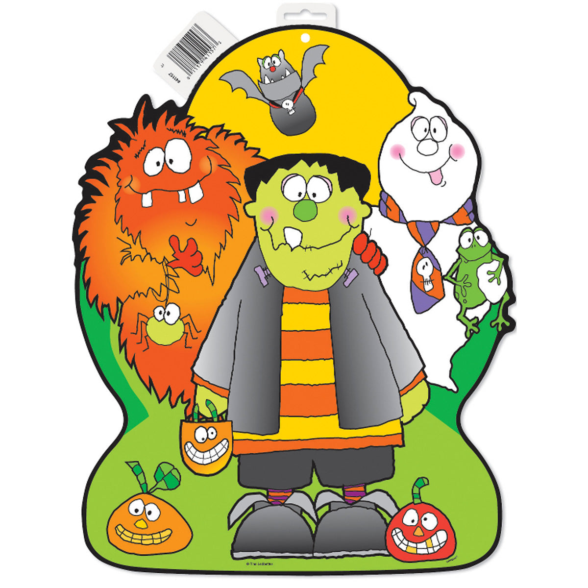 das-kost-mland-cutout-halloween-monster-42cm image 1