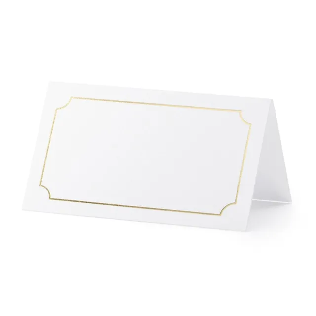 das-kost-mland-dekorationen-platzkarten-wei-gold-10-st-ck image 1