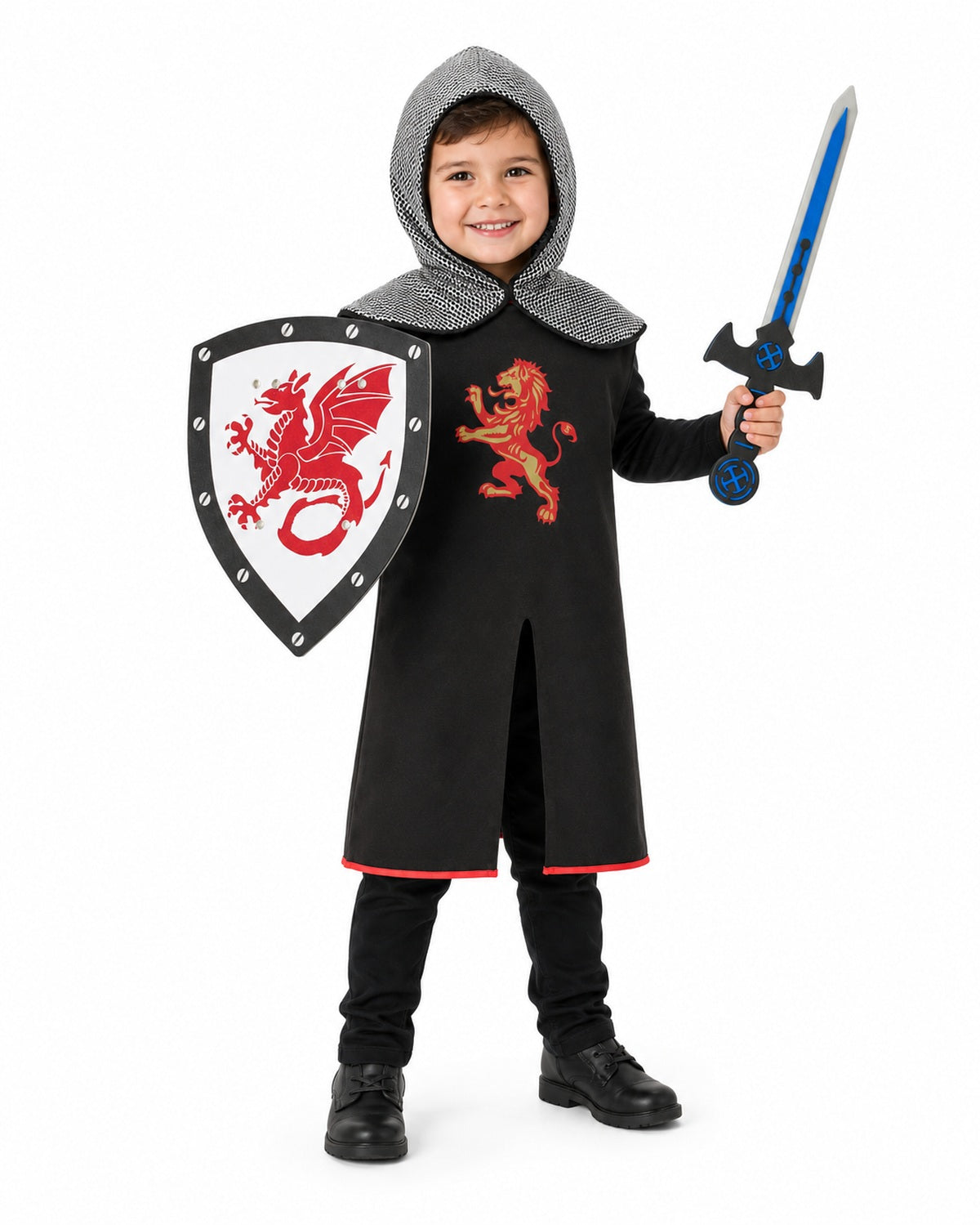 das-kost-mland-ritter-l-we-kinderkost-m-4-teilig-3-8-jahre image 2