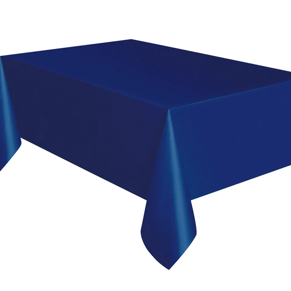 das-kost-mland-dekorationen-tischdecke-pvc-navy-blue-137x274cm image 1