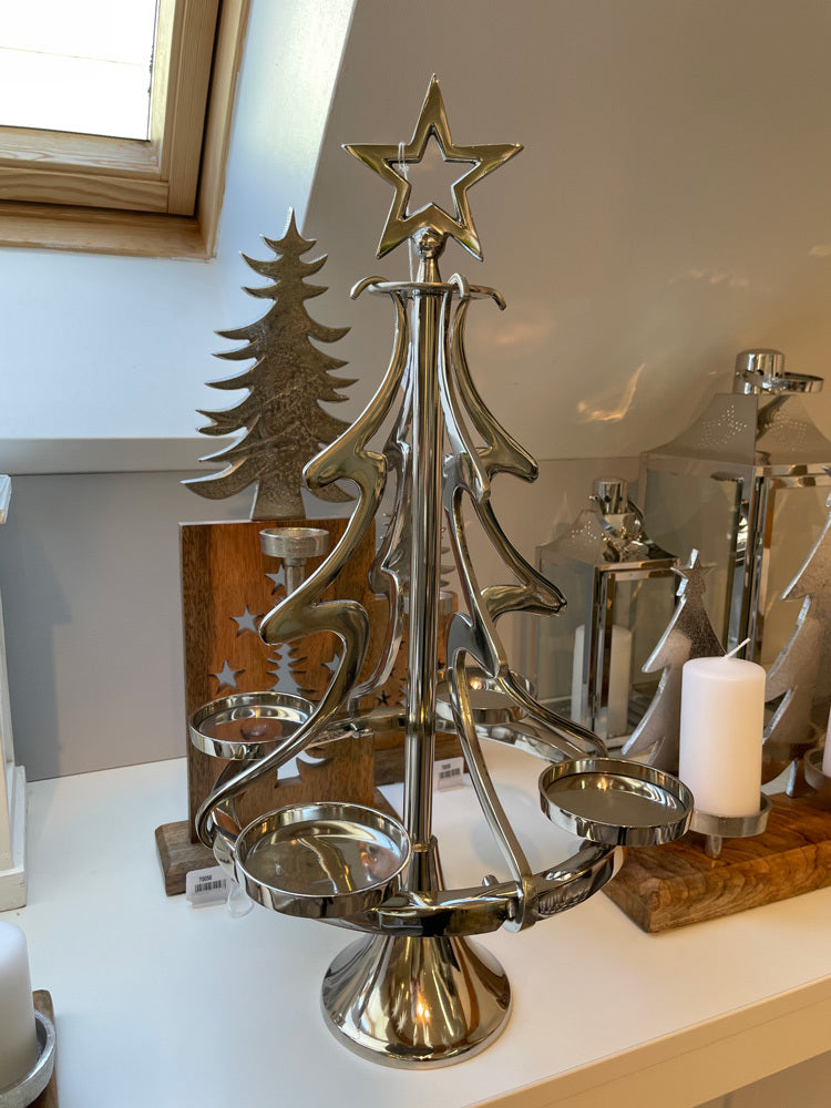 riffelmacher-kerzenst-nder-weihnachtsbaum-24171-silber-32x56cm-f-r-4-kerzen image 5