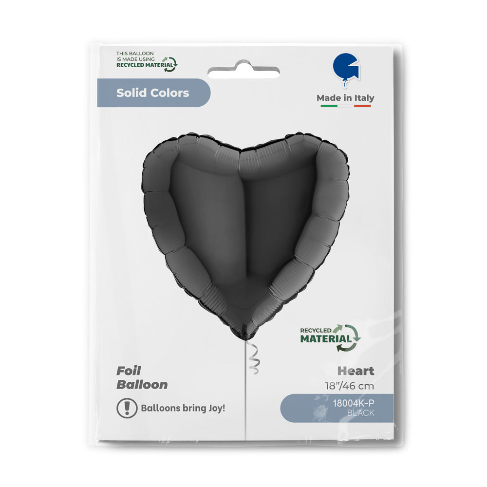 das-kost-mland-herz-folienballon-schwarz-uni-46-cm image 2