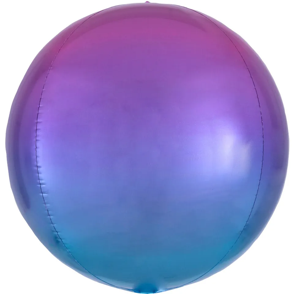 das-kost-mland-orbz-ombr-folienballon-40-cm-rot-blau image 1