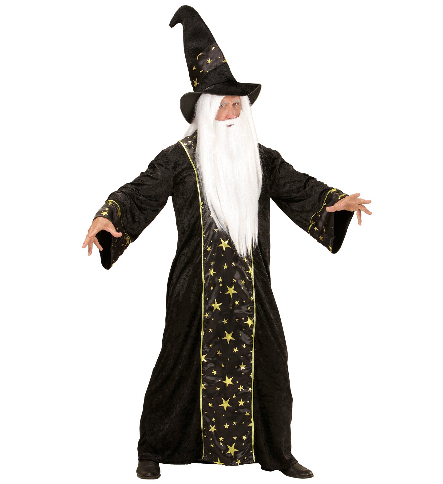 das-kost-mland-fantasy-zauberer-herren-kost-m-schwarz-gold image 3
