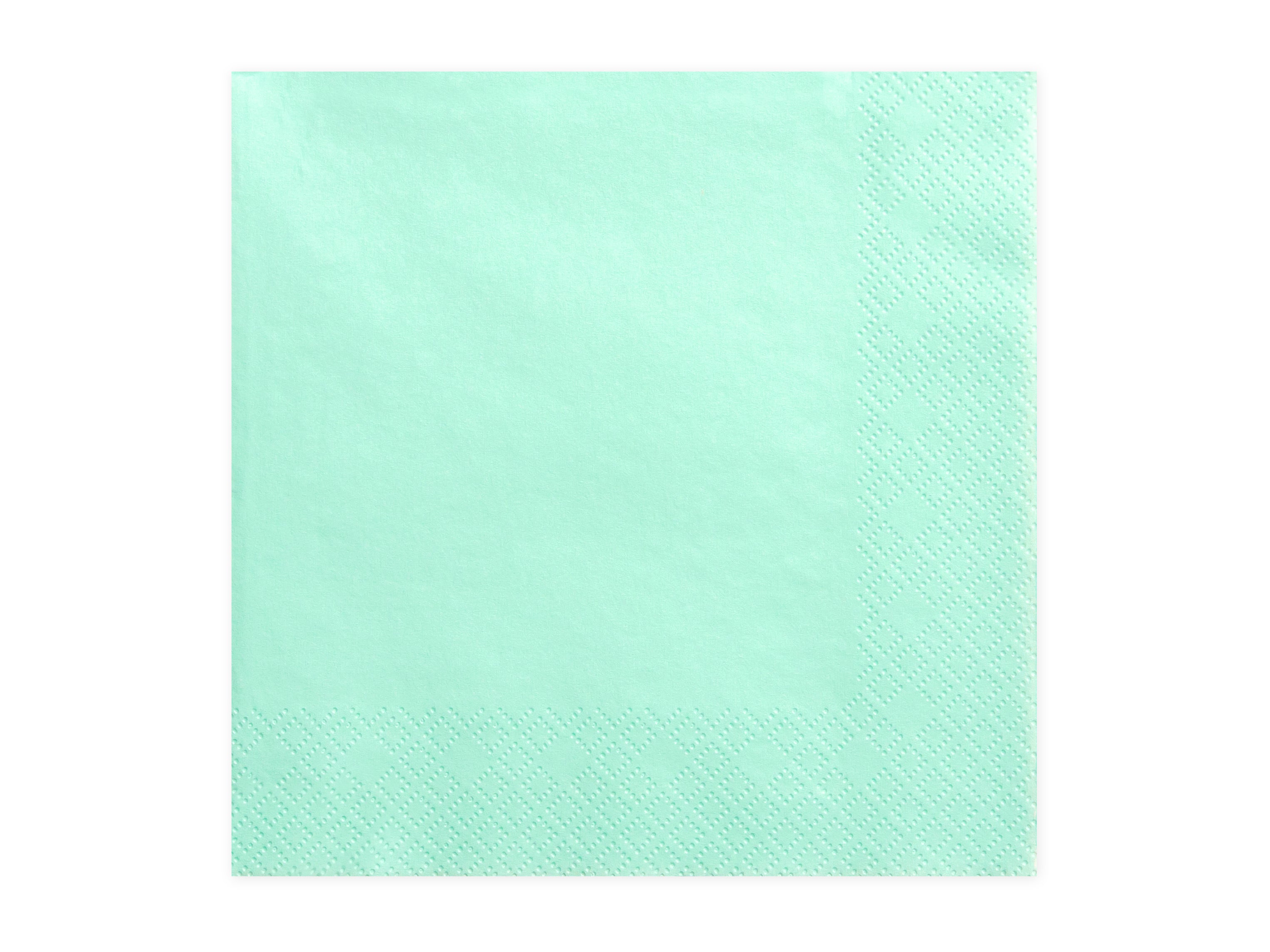 das-kost-mland-uni-servietten-33x33cm-minzgr-n-20-st-ck image 1