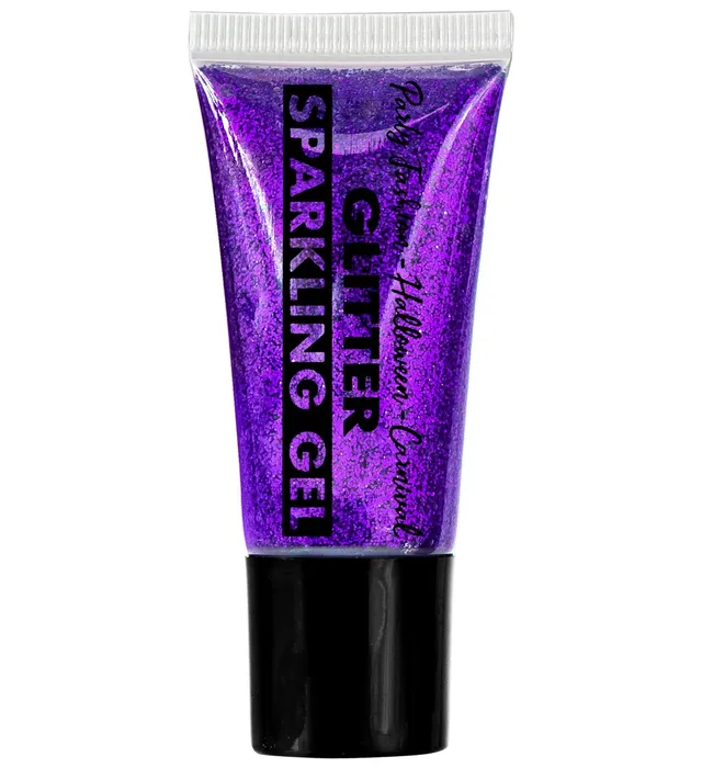 glitter-make-up-tube-25ml-violett-gesichtsglitzer-gel image 1