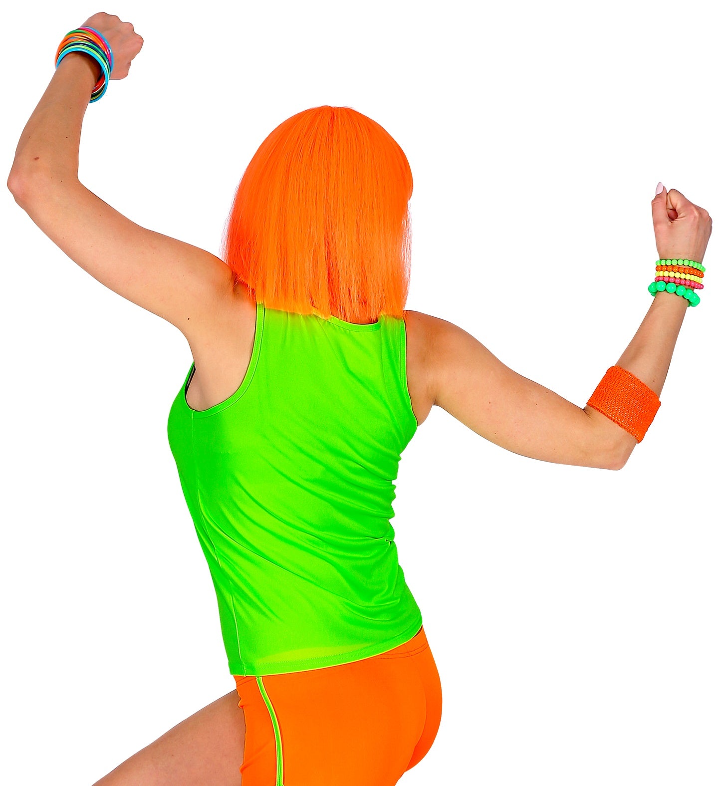 das-kost-mland-herren-tank-top-neon-gr-n-80er-disco image 4