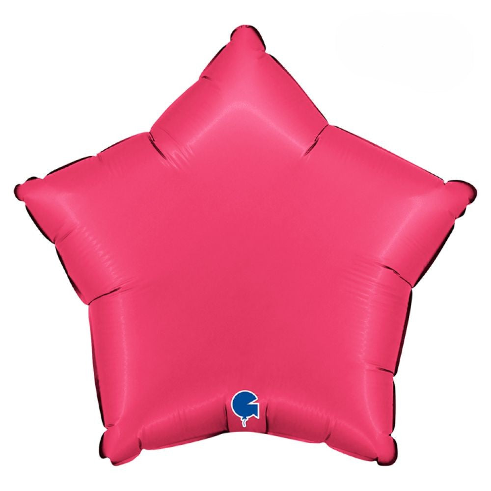 folienballon-stern-46cm-uni-satin-lipstick-18-zoll image 1