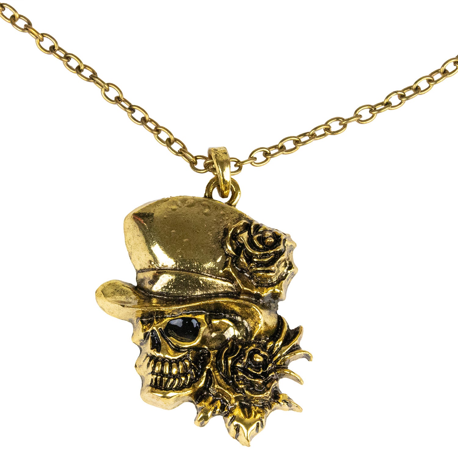 das-kost-mland-day-of-the-dead-halskette-ohrringe-gold image 6
