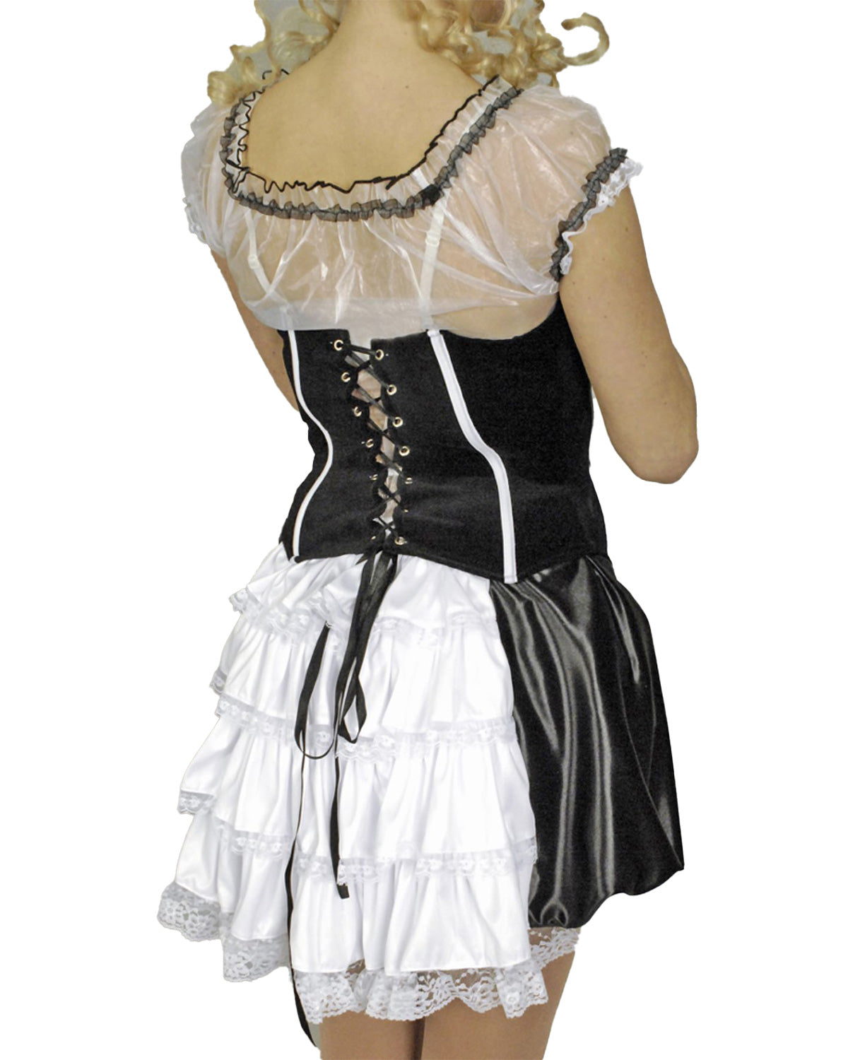 das-kost-mland-m-dchen-zimmerm-dchen-kost-m-damen-schwarz image 4