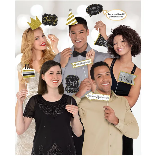 das-kost-mland-fotobox-requisiten-sparkling-gold-13-tlg image 1