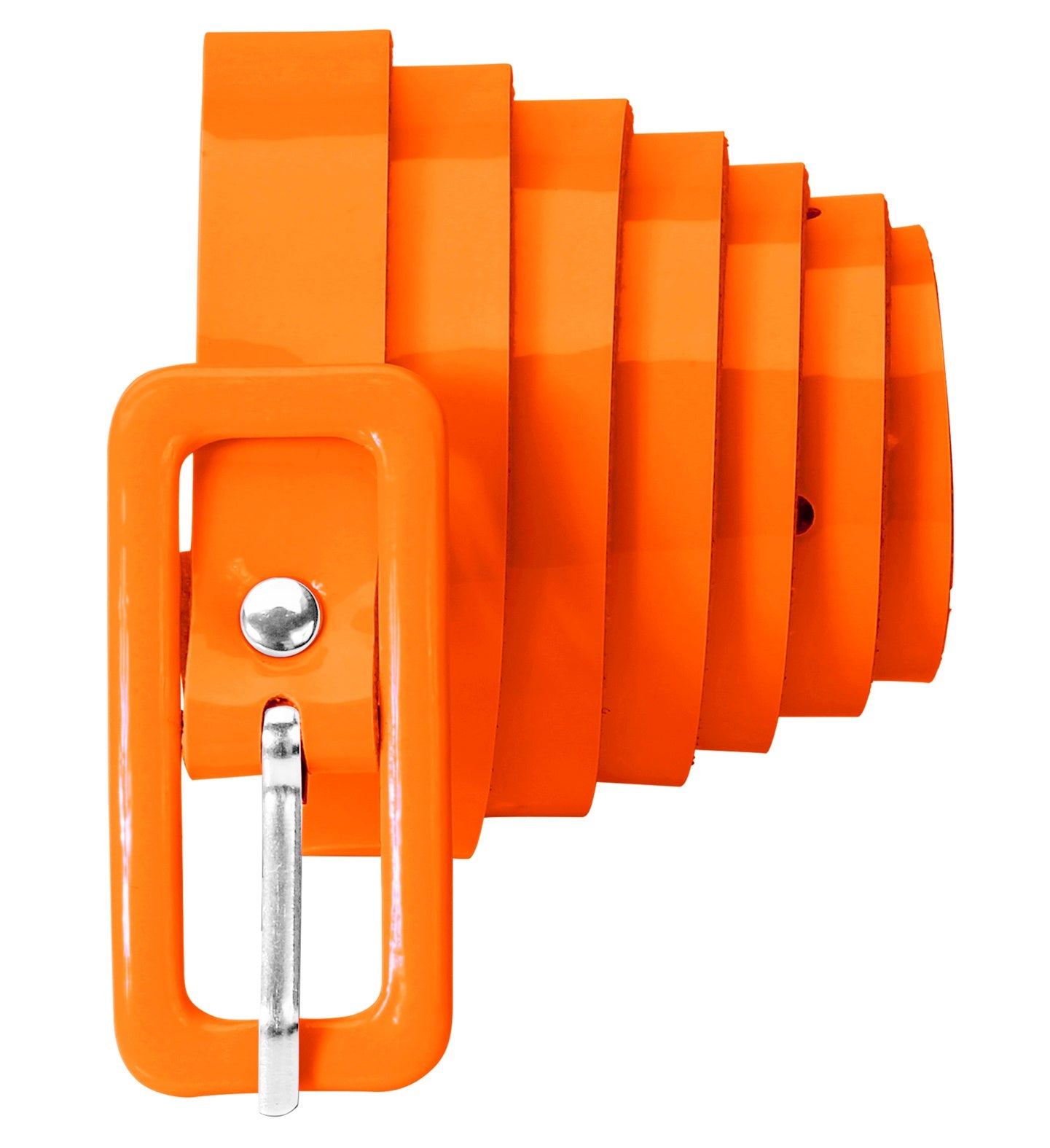 das-kost-mland-accessoires-neon-lack-g-rtel-damen-orange-111-cm image 1