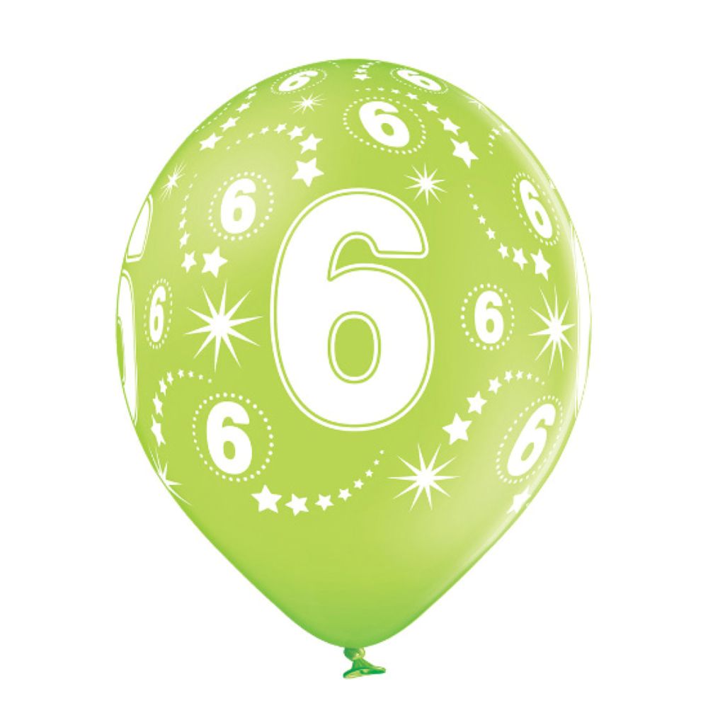 das-kost-mland-luftballon-geburtstag-6-30-cm-6-stk-bunt image 4