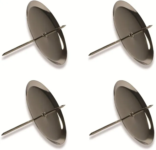riffelmacher-adventskerzenhalter-10752-kerzenhalter-silber-4er-set image 1