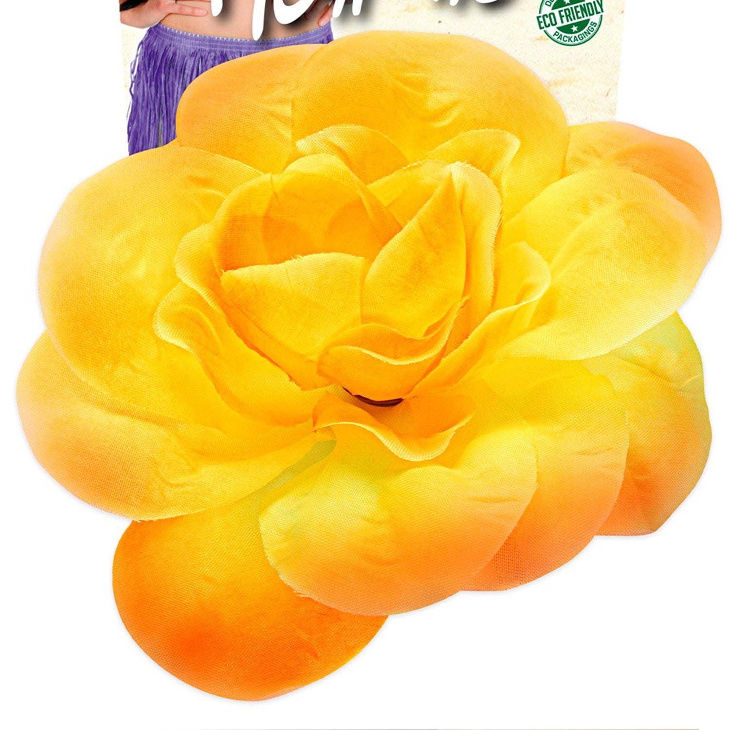 das-kost-mland-haargummi-blume-gelb-sommer-accessoire image 5