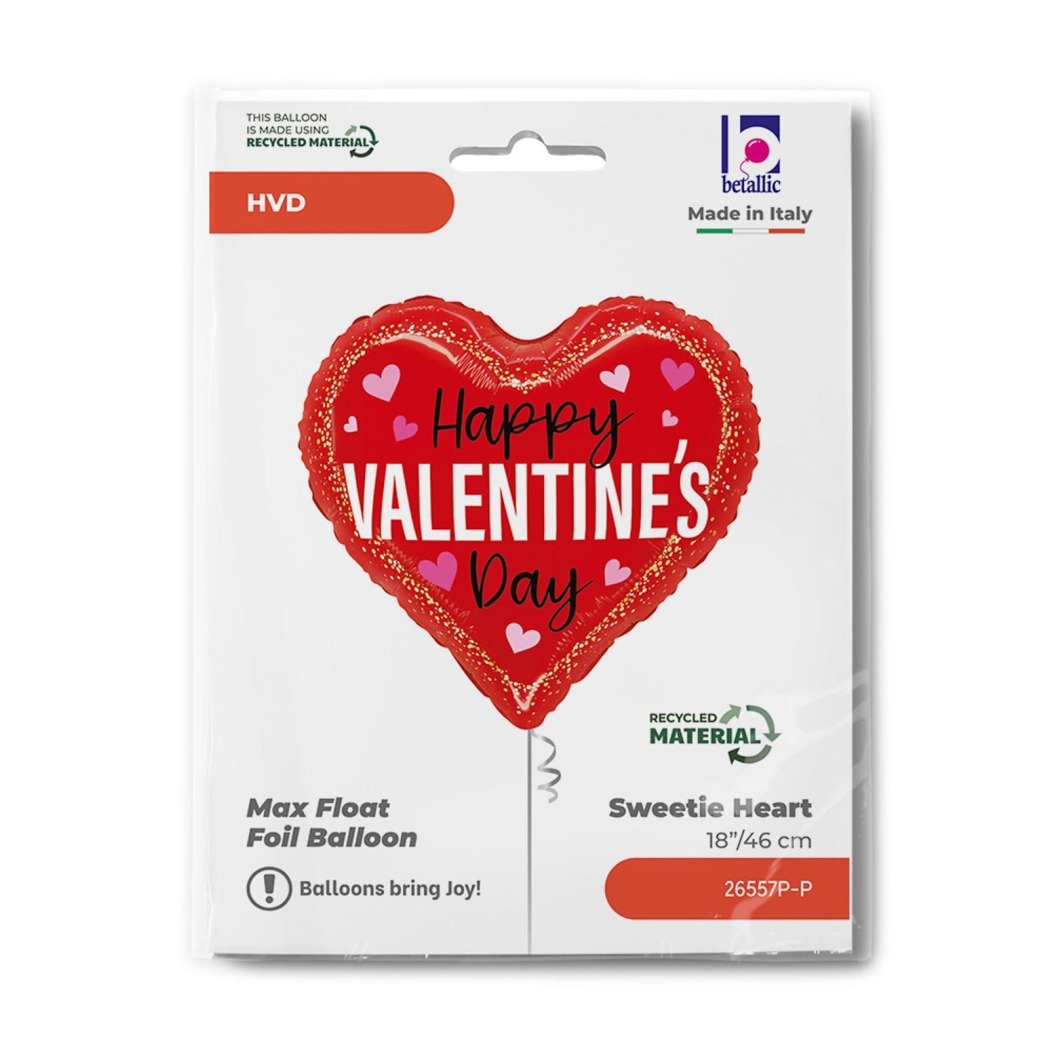 happy-valentines-day-herz-folienballon-46cm-18 image 2