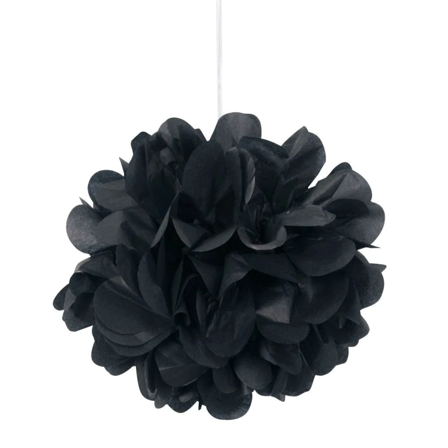 das-kost-mland-fluffy-wabenball-schwarz-23cm-3-st-ck image 1